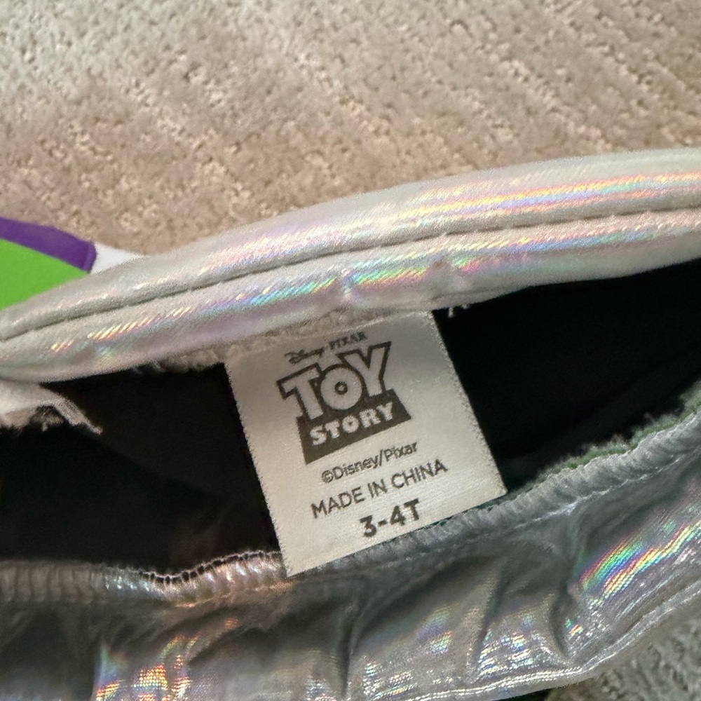 Disney Buzz Lightyear Costume - White, Green & Purple - Picture 2 of 2